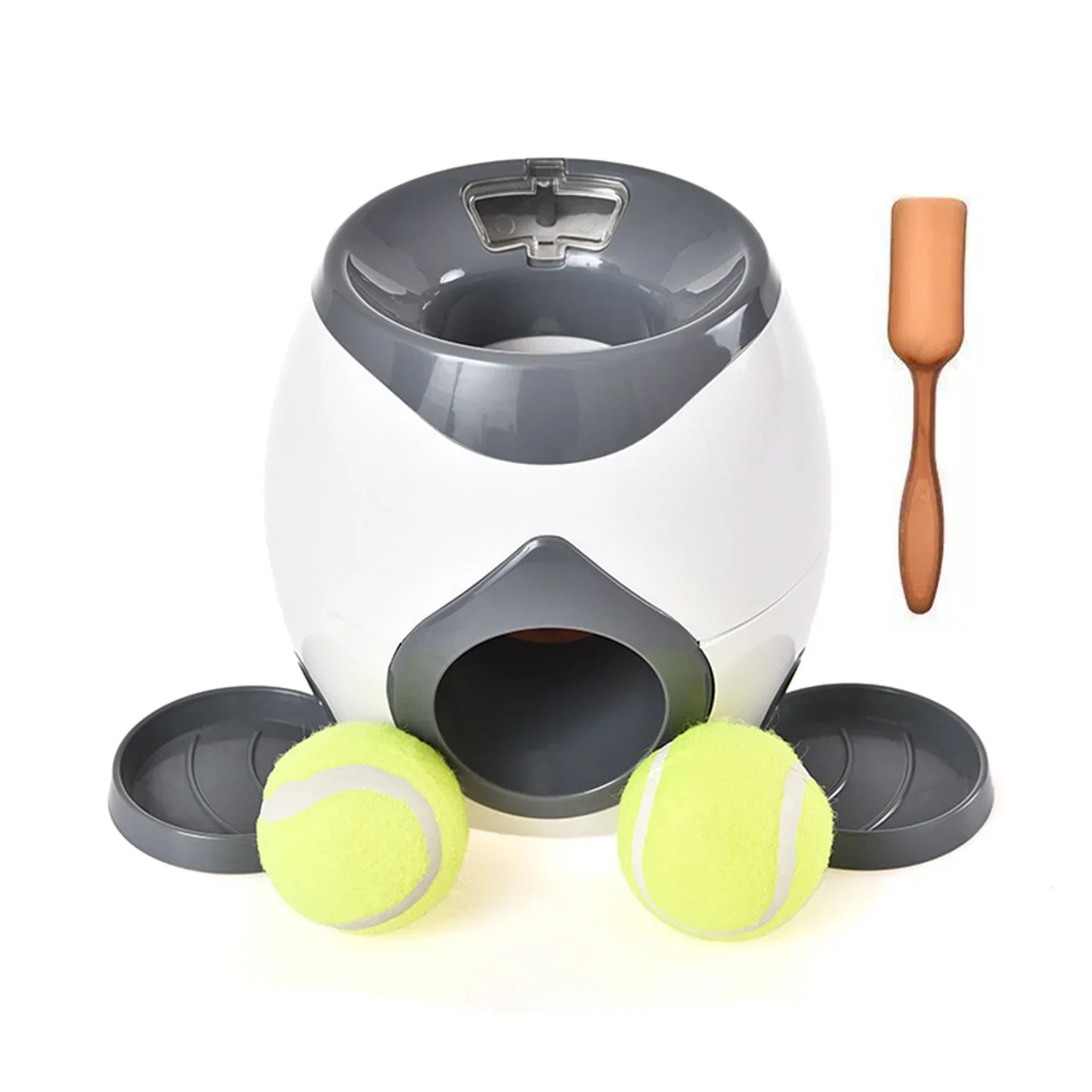 Dog Feeder Interactive Funny Reward Game Training Tool for Dog Cat Tennis Ball Launcher Gaming Toy