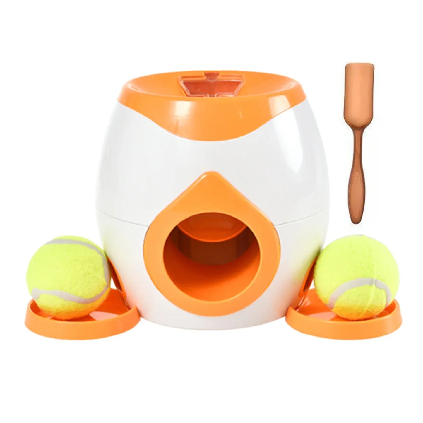 Dog Feeder Interactive Funny Reward Game Training Tool for Dog Cat Tennis Ball Launcher Gaming Toy