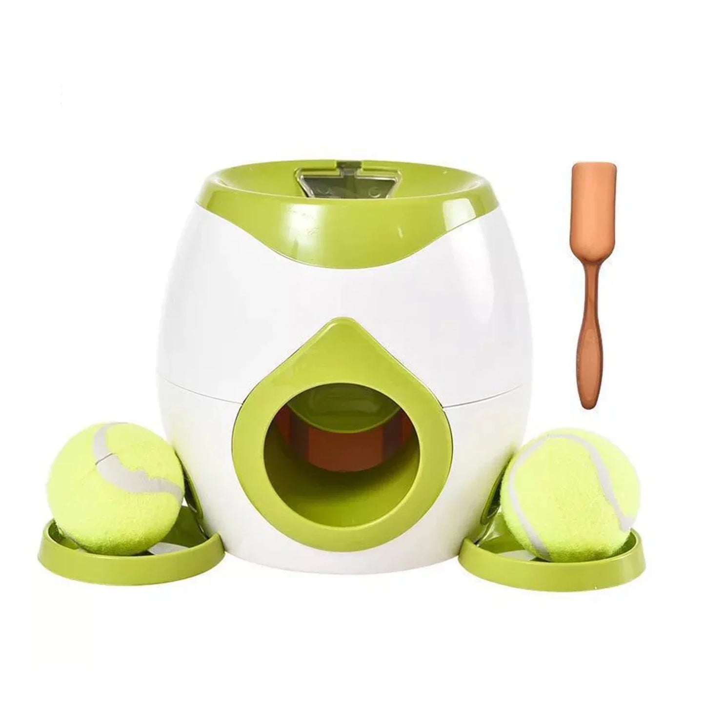 Dog Feeder Interactive Funny Reward Game Training Tool for Dog Cat Tennis Ball Launcher Gaming Toy