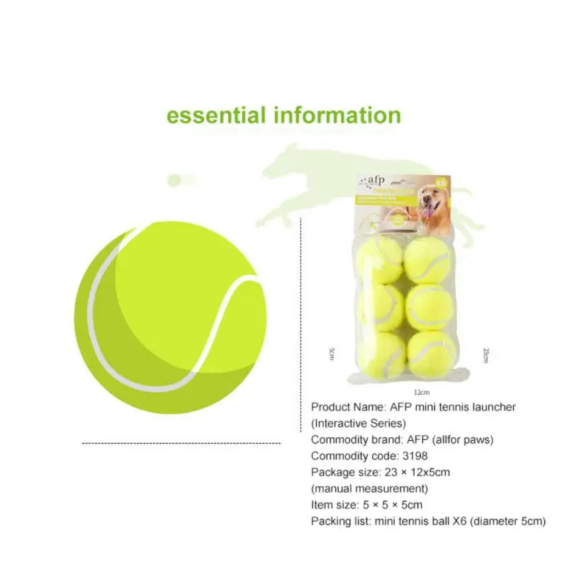 Interactive Tennis Ball Toy for Dogs
