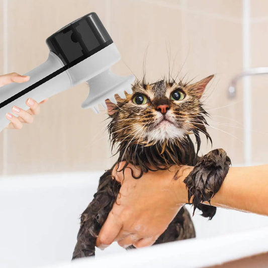 Dog Bath Brush Ergonomic Cleaning Supplies Automatic Household Rechargeable Dog Scrubber for Bath for Puppy Cats Dogs Pet
